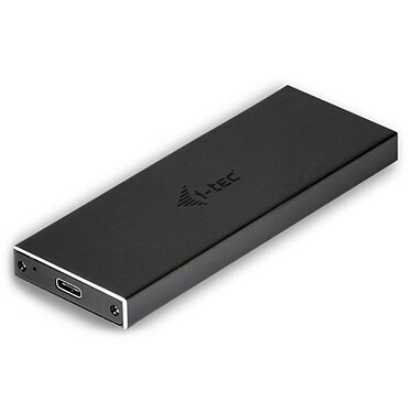 i-tec MySafe USB-C M.2 Drive in metallo nero