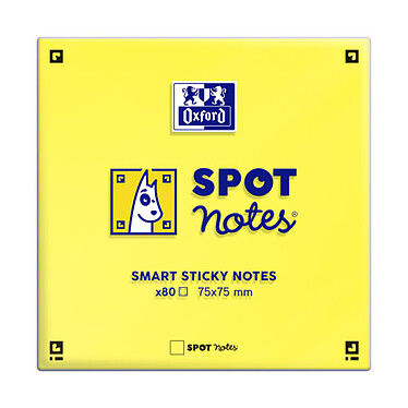 Avis Oxford Spot Notes Blocs pense-bêtes assortis x 6