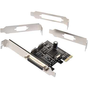 Opiniones sobre i-tec PCI-Express Card 2x Serial RS232 + 1x Parallel DB25 (PCE2S1)