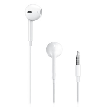 Apple EarPods Jack 3.5 mm Écouteurs intra-auriculaires avec micro et télécommande - jack 3.5 mm