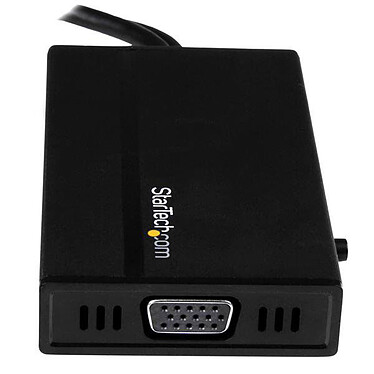 Acheter StarTech.com Adaptateur audio/vidéo - Convertisseur 3-en-1 HDMI vers DisplayPort VGA ou DVI - Noir