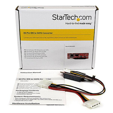 Buy StarTech.com IDE 40 pin PATA to SATA adapter