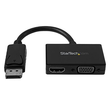 StarTech.com Adaptateur DisplayPort vers VGA ou HDMI - Noir