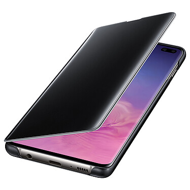 Avis Samsung Clear View Cover Noir Galaxy S10+
