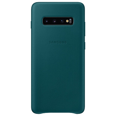 Samsung Funda de piel verde Samsung Galaxy S10e