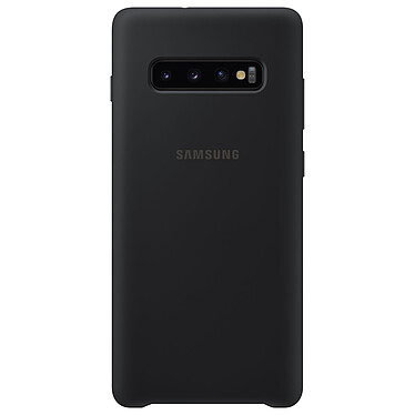 Samsung Coque Silicone Noir Galaxy S10+