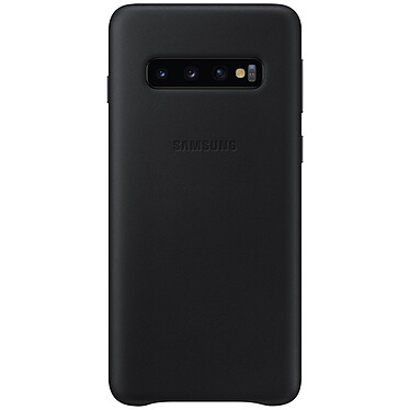 Samsung Funda de piel negro Samsung Galaxy S10e