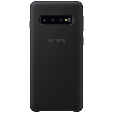 Samsung Coque Silicone Noir Galaxy S10