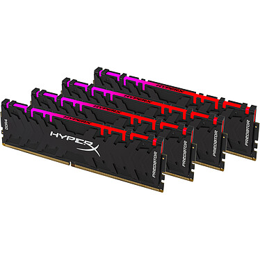 HyperX Predator RGB 32 Go (4x 8 Go) DDR4 3000 MHz CL15