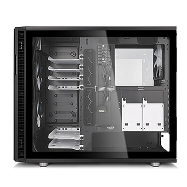 Review Fractal Design Define R6 TG Side panel - Black