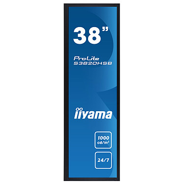Avis iiyama 38" LED - ProLite S3820HSB-B1