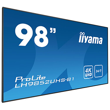 Avis iiyama 98" LED - ProLite LH9852UHS-B1