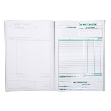 Review Exacompta Manifold Invoices Micro-Entrepreneur 21 x 14.8 cm