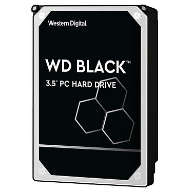 Western Digital WD Black Desktop 6 To SATA 6Gb/s Disque Dur 3,5" 6 To 256 Mo Serial ATA 6Gb/s 7200 RPM - WD6003FZBX (bulk)