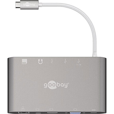 Goobay Adattatore multiporta USB-C All-in-one
