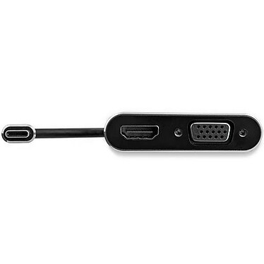 Avis StarTech.com Adaptateur multiport AV numérique USB-C vers HDMI et VGA