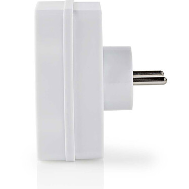 Review Nedis 2-socket wall-mounted power strip (White)