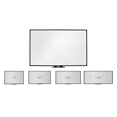 Avis Vanerum i3BOARD Tableau blanc interactif 77" - 6 touch DUO blanc projection