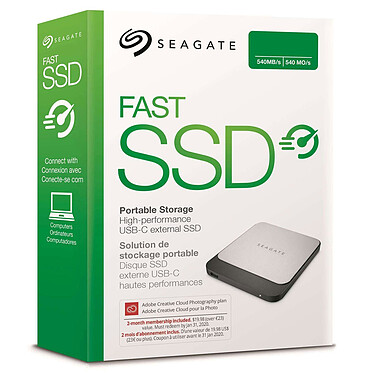 Acheter Seagate Fast SSD 250 Go