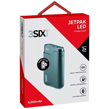 3SIXT JetPak LED 6000 mAh pas cher