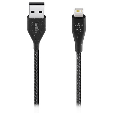 Avis Belkin Câble Lightning vers USB DuraTek Plus - 1.2 m (Noir)