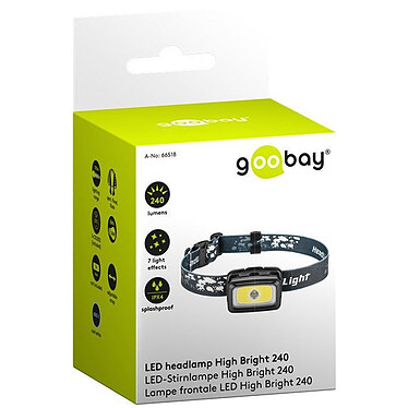 Goobay Lampada frontale a LED ad alta luminosità 240 economico