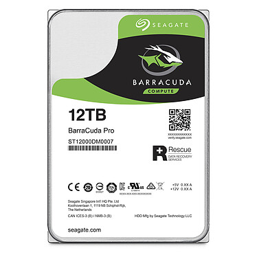 Opiniones sobre Seagate BarraCuda Pro 12 TB (ST12000DM0007)