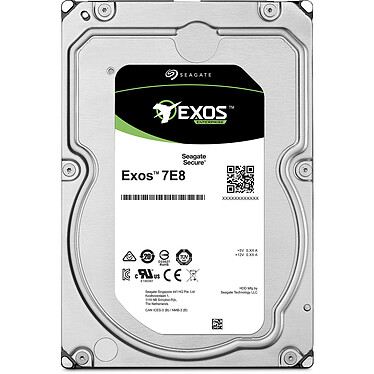 Avis Seagate Exos 7E8 3.5 HDD 2 To (ST2000NM0135)