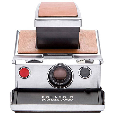 Polaroid SX-70 Plata/Castaño