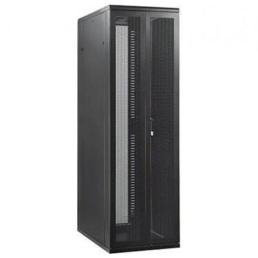 Dexlan SRV800A-81242B 19" server cabinet - 42U - 800 x 1200 cm - payload 600 kg - colour black