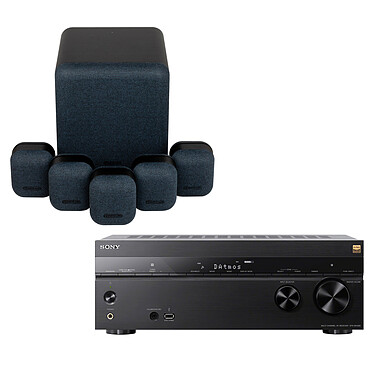 Sony STR-DN1080 + Monitor Audio MASS 5.1 Noir