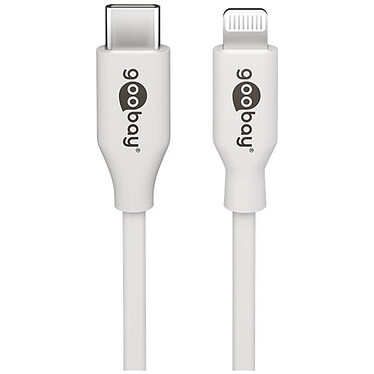 Goobay Cavo da Lightning a USB-C (M/M) - 1M - Bianco