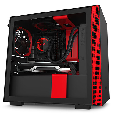 NZXT H210 Black/Red