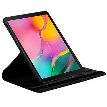 Buy Akashi Galaxy Tab A 10.1" 2019 Rotating Folio Case Black