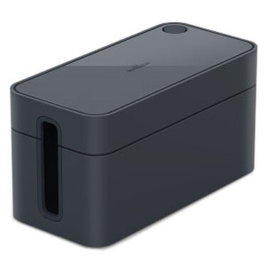 Durable Cavoline BOX S Graphite Boîte de dissimulation pour câbles et multiprise 3 prises