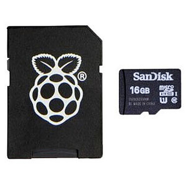 Raspberry 16GB micro-SD card with Noobs