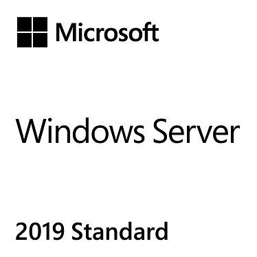 Microsoft Windows Server Standard 2019 (24 Coeurs) Licence OEM DVD 24 coeurs - 64 bits - Français
