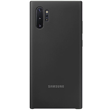 Custodia in silicone Samsung Nero Galaxy Note 10+