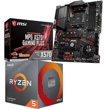 Kit Upgrade de PC AMD Ryzen 5 3600 MSI MPG X570 GAMING PLUS