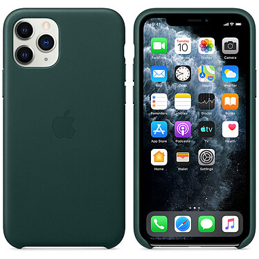 Custodia in pelle Apple per iPhone 11 Pro Verde Forte