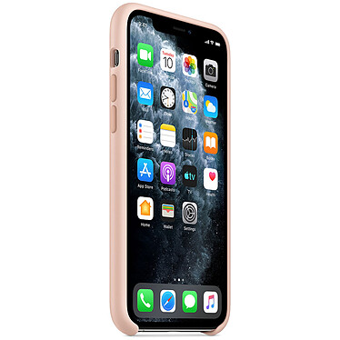 Avis Apple Coque en silicone Rose des Sables Apple iPhone 11 Pro