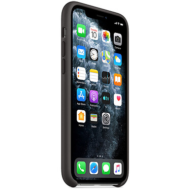 Acheter Apple Coque en silicone Noir Apple iPhone 11 Pro