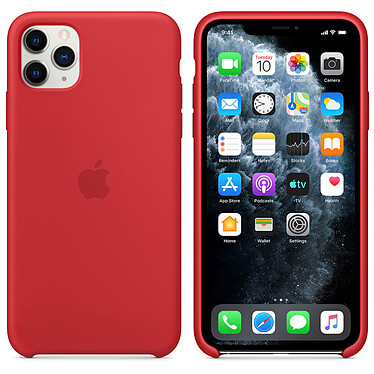 Apple Coque en silicone (PRODUCT)RED Apple iPhone 11 Pro Max