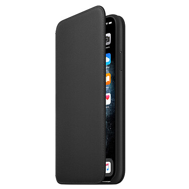 Apple tui Folio Leather Black Apple iPhone 11 Pro Max