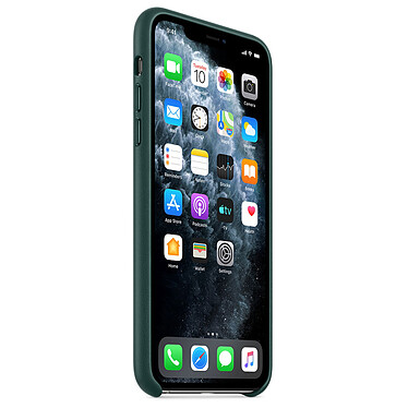 Review Apple Leather Case Apple iPhone 11 Pro Max Strong Green