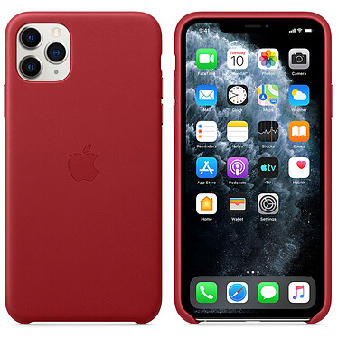 Apple Leather Case (PRODUCT)RED Apple iPhone 11 Pro Max