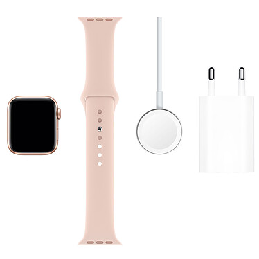 Acheter Apple Watch Series 5 GPS + Cellular Aluminium Or Bracelet Sport Rose des Sables 40 mm · Reconditionné