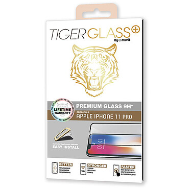 Tiger Glass Plus Verre Trempé 9H+ Apple iPhone 11 Pro