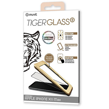 Tiger Glass Plus Verre Trempé 9H+ Apple iPhone Xs Max