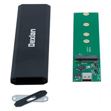 Dexlan boîtier externe Type-C USB 3.1 Gen.2 disque SSD SATA M.2 - Boîtier  disque dur - Garantie 3 ans LDLC